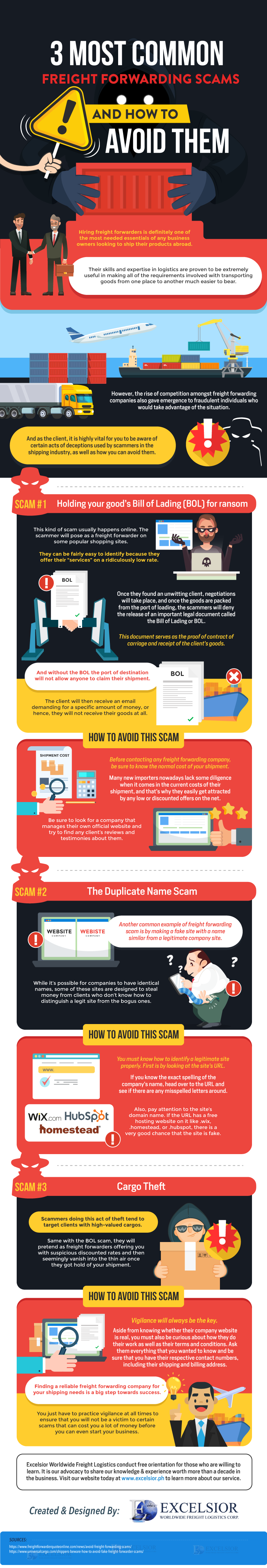 3 Most Common Freight Forwarding Scams