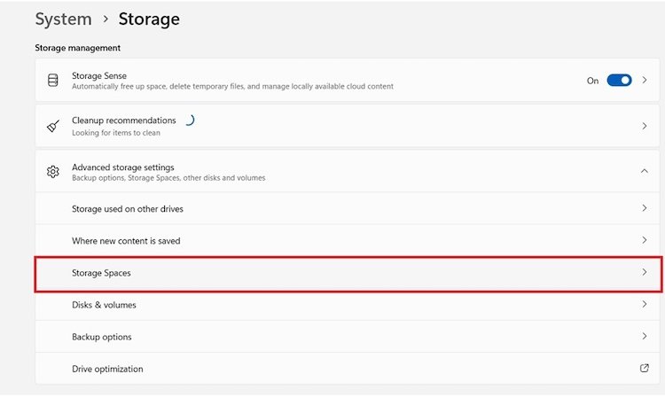 Storage Optimization